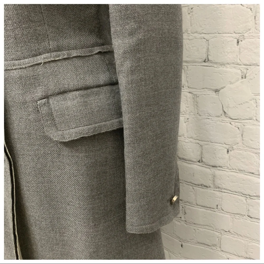 PRADA Virgin Wool Trench Coat - Picture 8 of 16